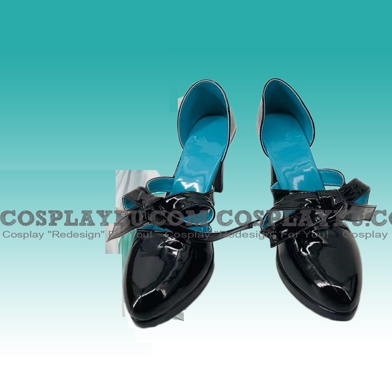 코스프레 Lolita Black Shoes (241)