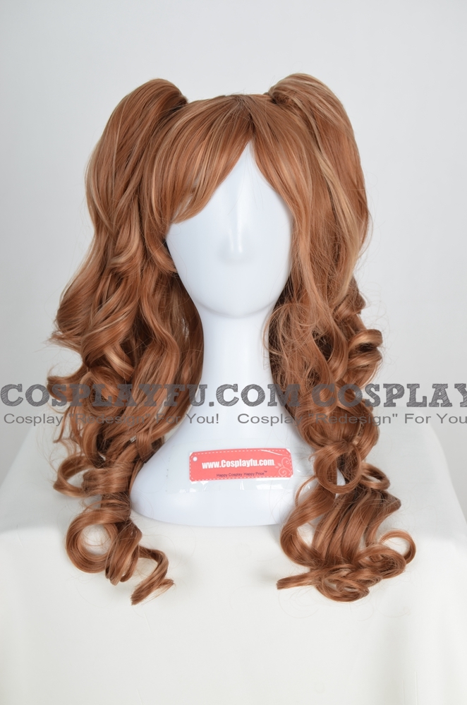 Brown Colour Wig (Long,Wavy,Clips on)