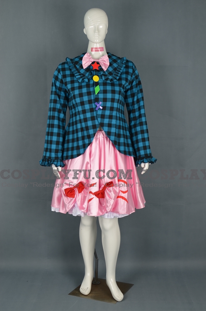 Hata no Kokoro Cosplay Costume from Touhou Project