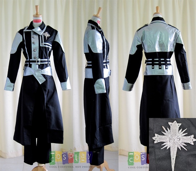 D.Gray-Man Yuu Kanda Costume (1st Uniform)
