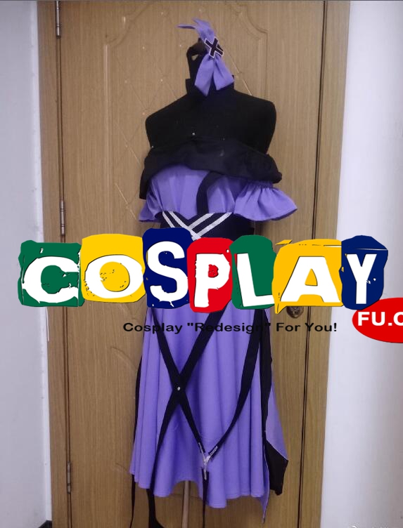 Whisperain Cosplay Costume from Arknights (Purple)