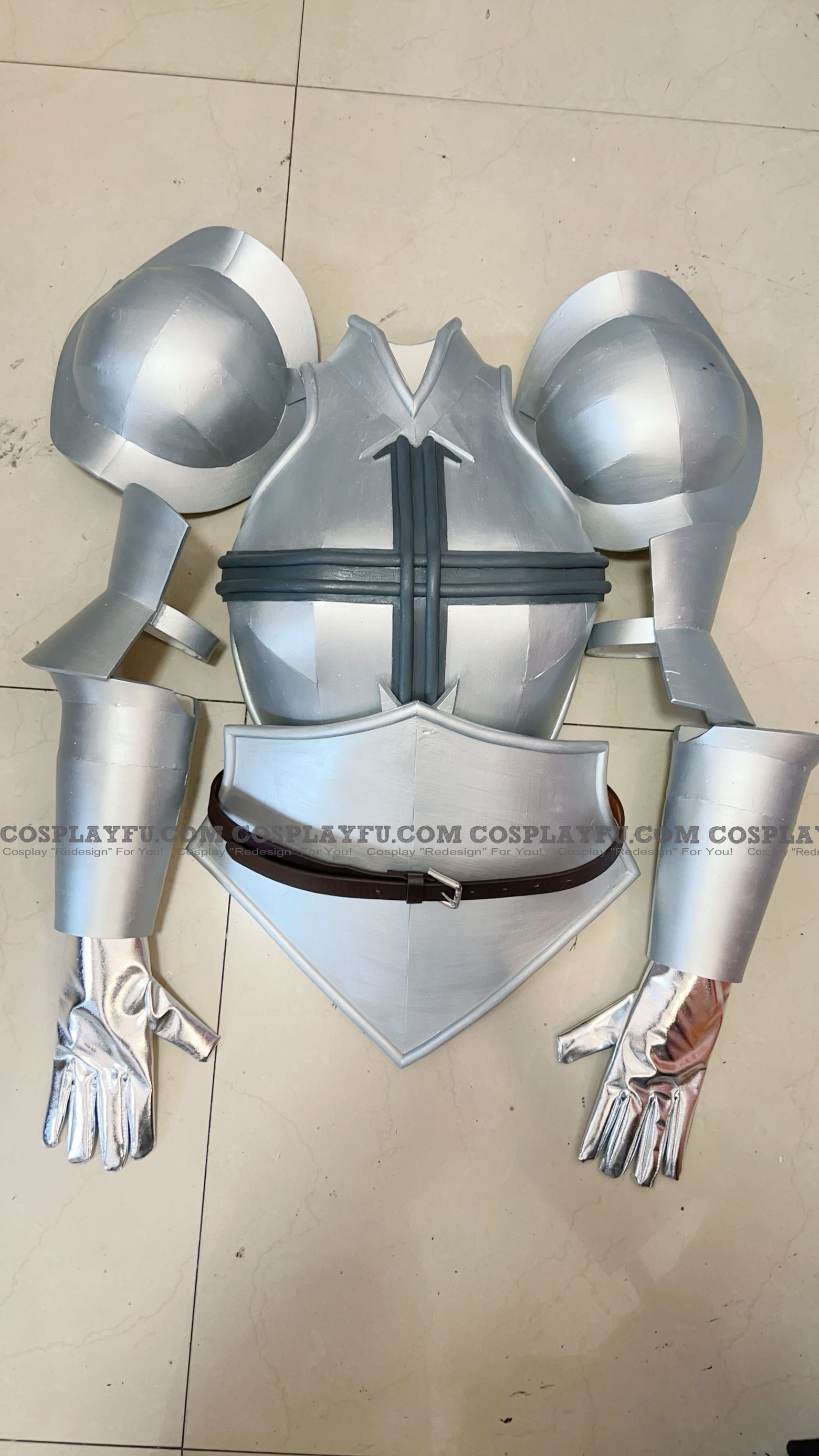 Erza Scarlet Armor Props Desde Fairy Tail