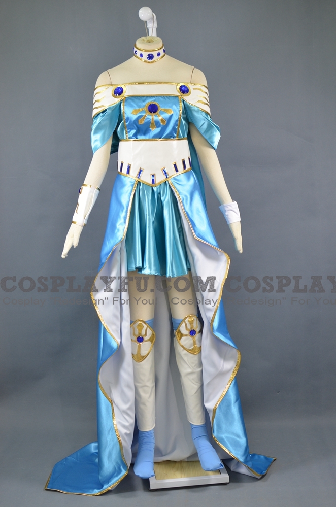 Umi Ryuuzaki Cosplay Costume (3rd) from Magic Knight Rayearth