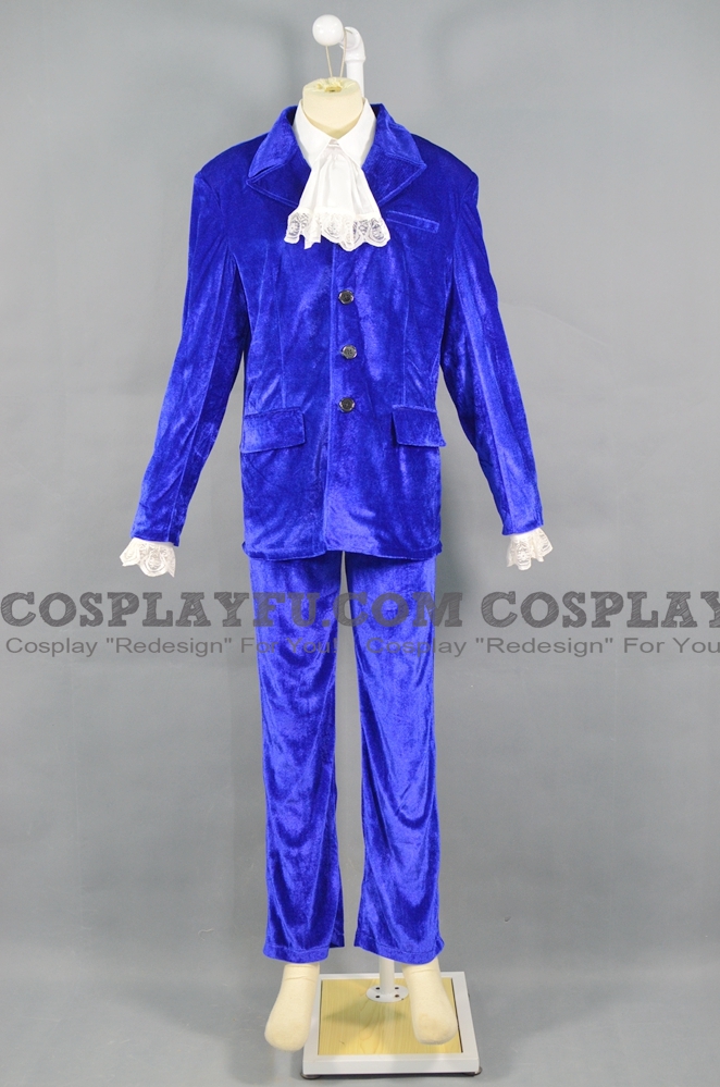 Austin Powers Cosplay Costume (Blue, 2nd) from Austin Powers: International Man of Mystery