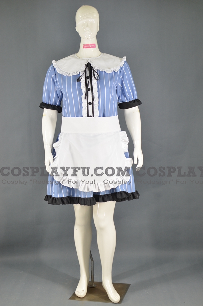 Akane Hououji Maid Cosplay Costume from The Cafe Terrace and Its Goddesses