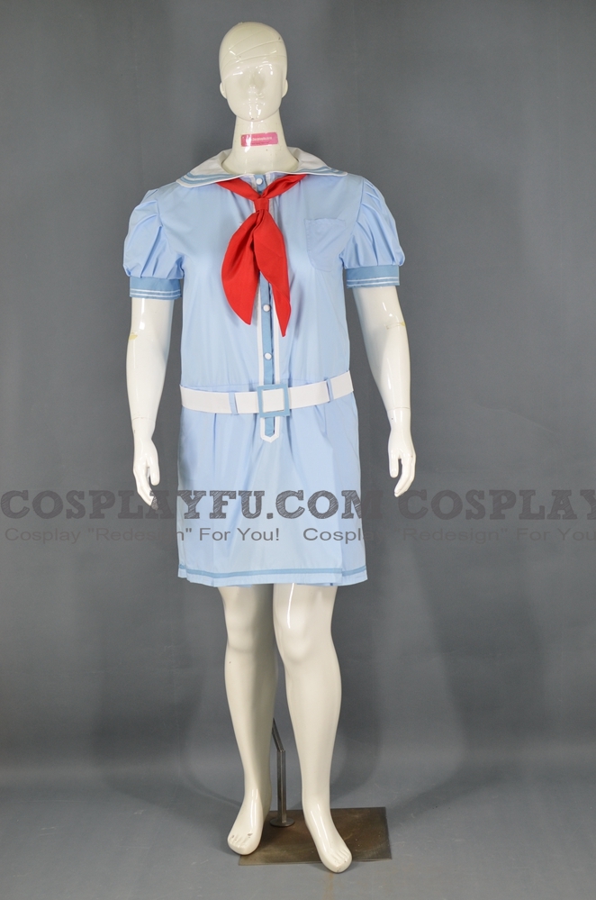 Kaho Hinoshita Cosplay Costume (Hasu No Sora Summer Uniform) from Love Live