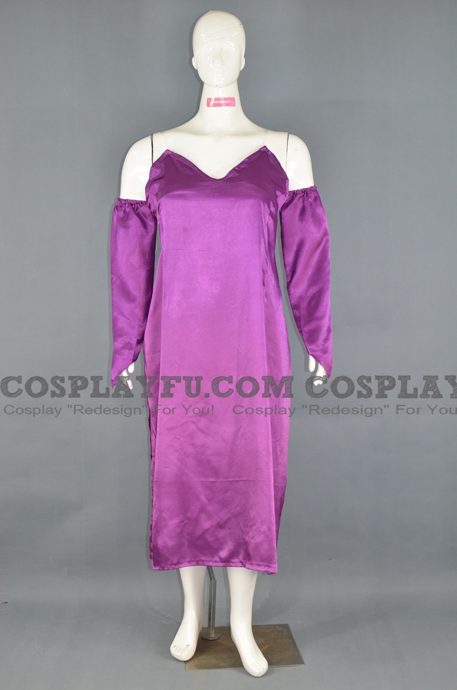 Hazbin Hotel Lilith Costume (Strapless purple dress)