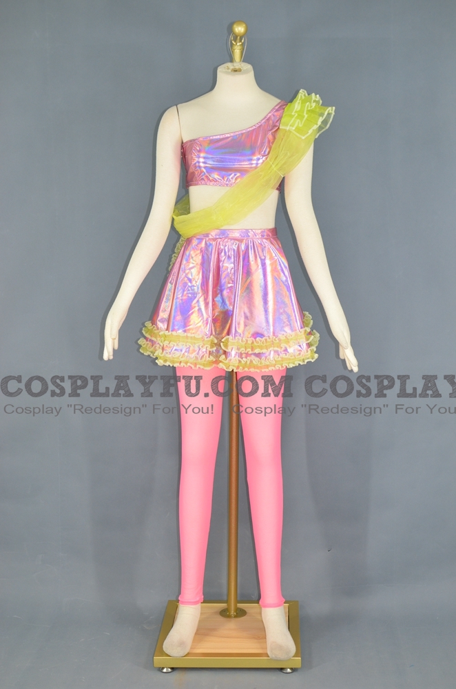 Flora Cosplay Costume (Flora on Ice) from Winx Club