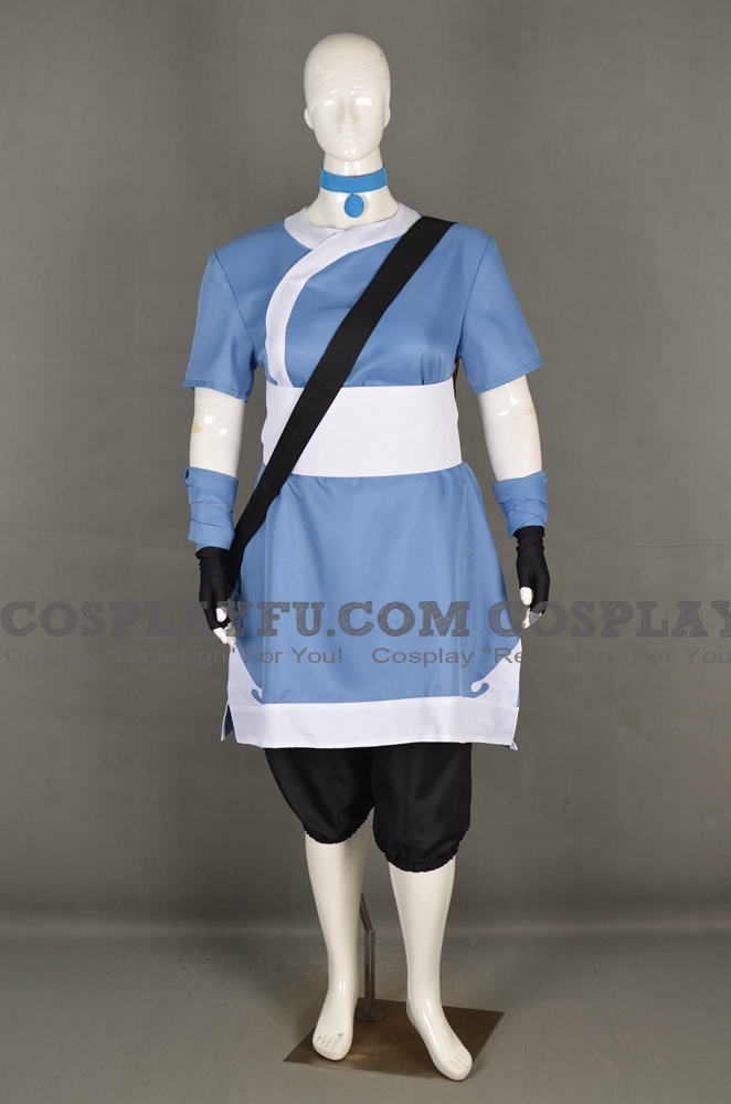 Katara Cosplay Costume (Water Tribe) from Avatar The Last Airbender