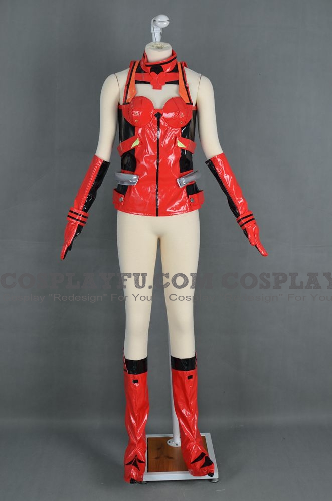 Neon Genesis Evangelion Asuka Sōryū Langley Costume (Racing Suit)