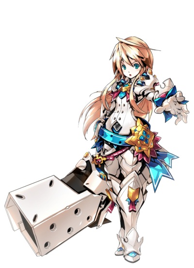 Chung Cosplay Costume (Iron Paladin) from Elsword