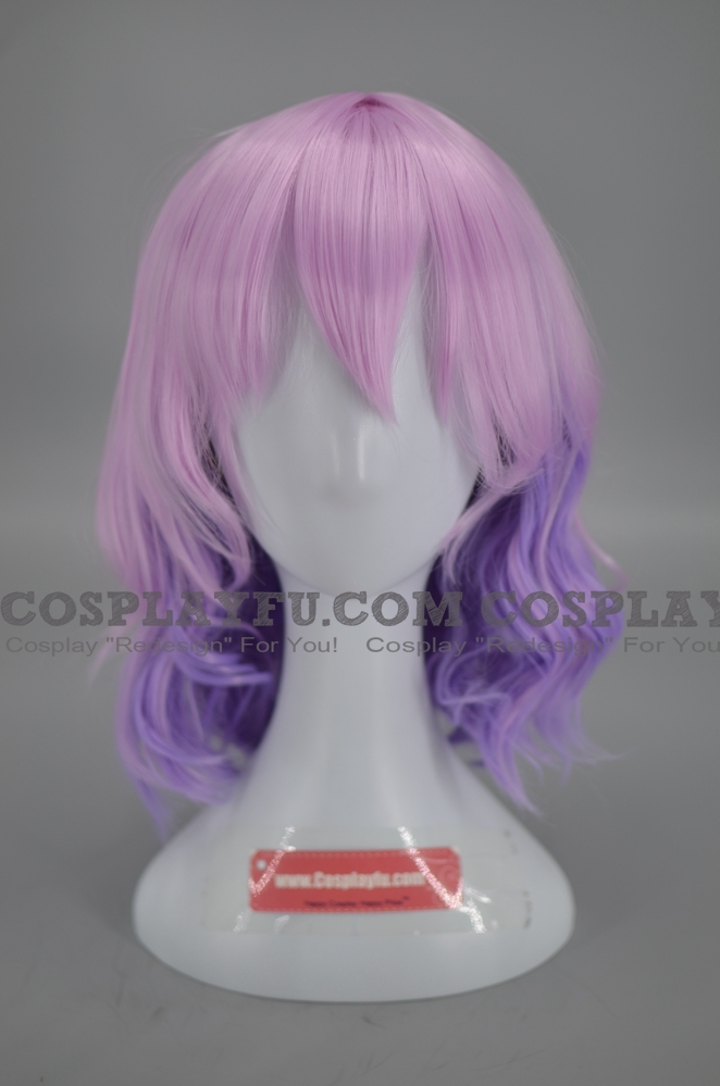 Touhou Project Yuyuko Saigyouji Peluca (Perfect Cherry Blossom Black)