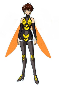 Wasp Cosplay Costume from Marvel Disk Wars The Avengers