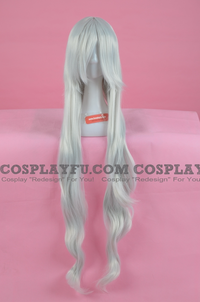 Silver Wig (Long, Wavy, Lolita, 05)