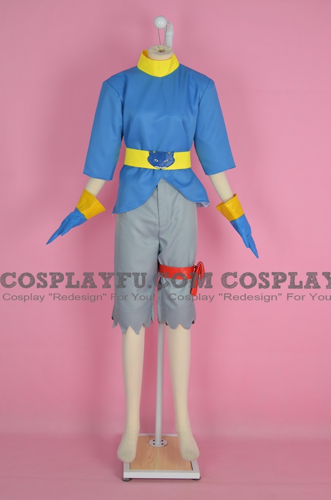Sly Cooper Cosplay Costume from Sly Cooper