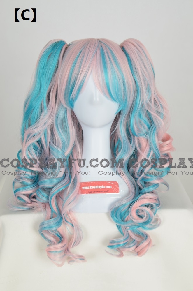 Rainbow Color Wig (Long,Wavy,Lolita)