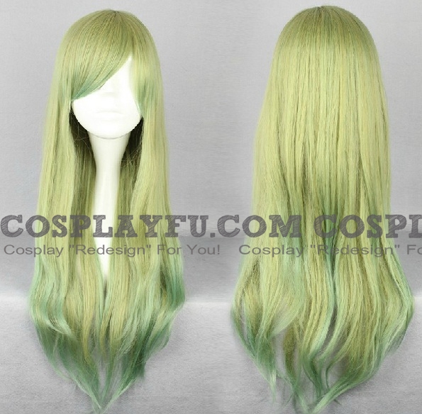 Green Wig (Medium,Straight,Lolita,21)