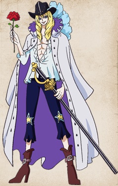 Cavendish Cosplay Costume from One Piece
