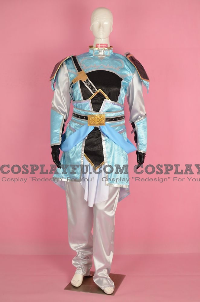 Zhao Yun Cosplay Costume from Dynasty Warriors