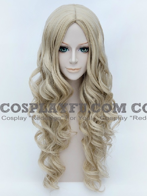 Blonde Wig (Medium,Curly,L19)