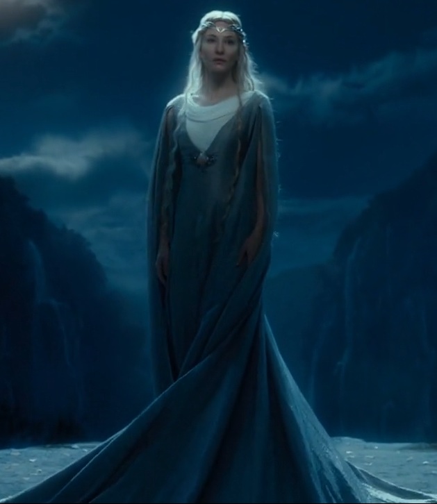 Lo Hobbit Lady Galadriel Costume (vestire)