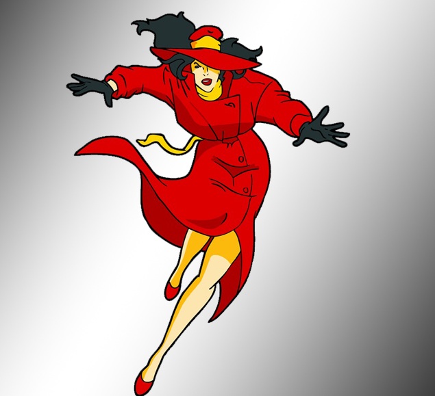 Carmen Sandiego Cosplay Costume from Carmen Sandiego