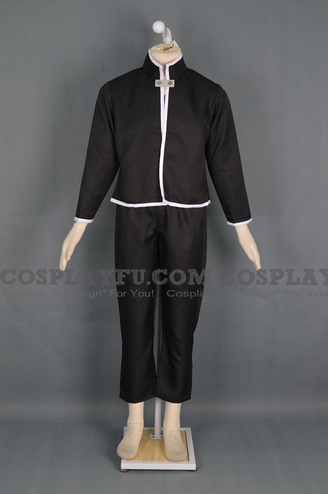 Edward Cosplay Costume (Black,Stock) from FullMetal Alchemist