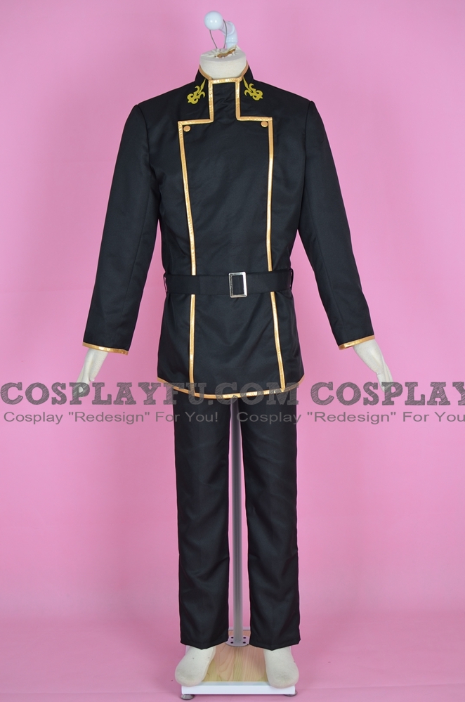 Code Geass Lelouch Lamperouge Costume (School Uniform,Stock)