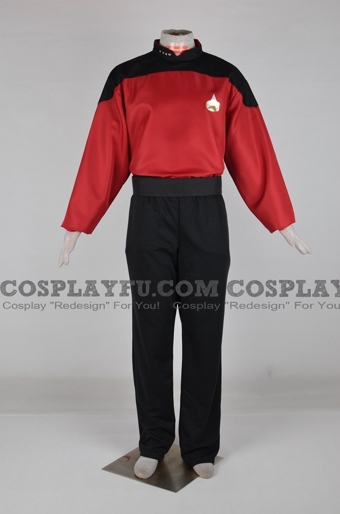 Captain Picard Cosplay Costume from Star Trek