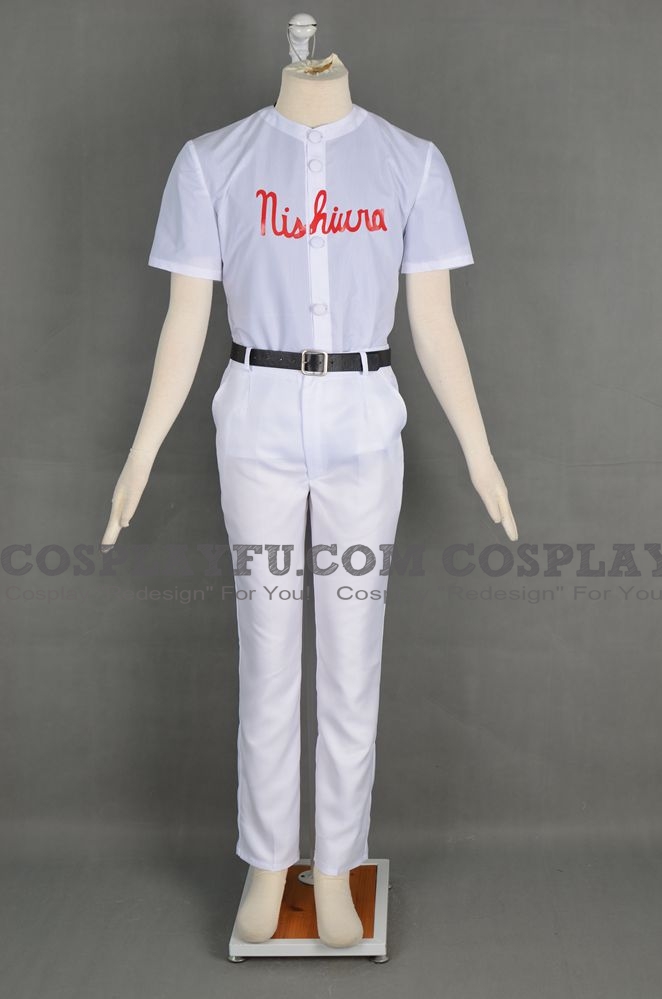 Takaya Cosplay Costume (Nishiura Baseball Team Uniform) from Big Windup