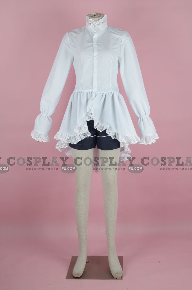 Ciel Cosplay Costume (white shirt) from Kuroshitsuji