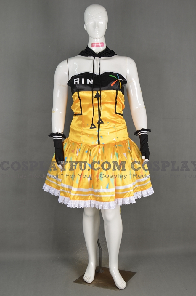 Rin Cosplay Costume (Cyber, Idolized) from Love Live