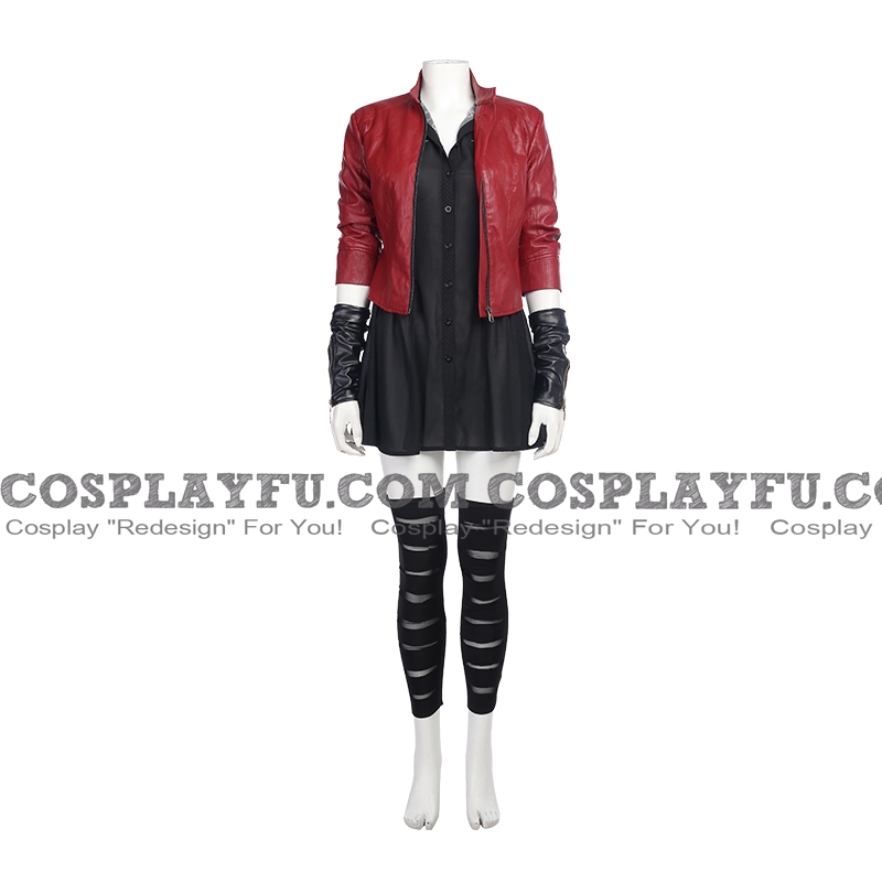 Scarlet Cosplay Costume from The Avengers