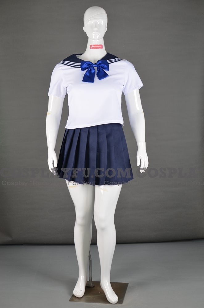 School девушка Uniform Косплей (Ethel)