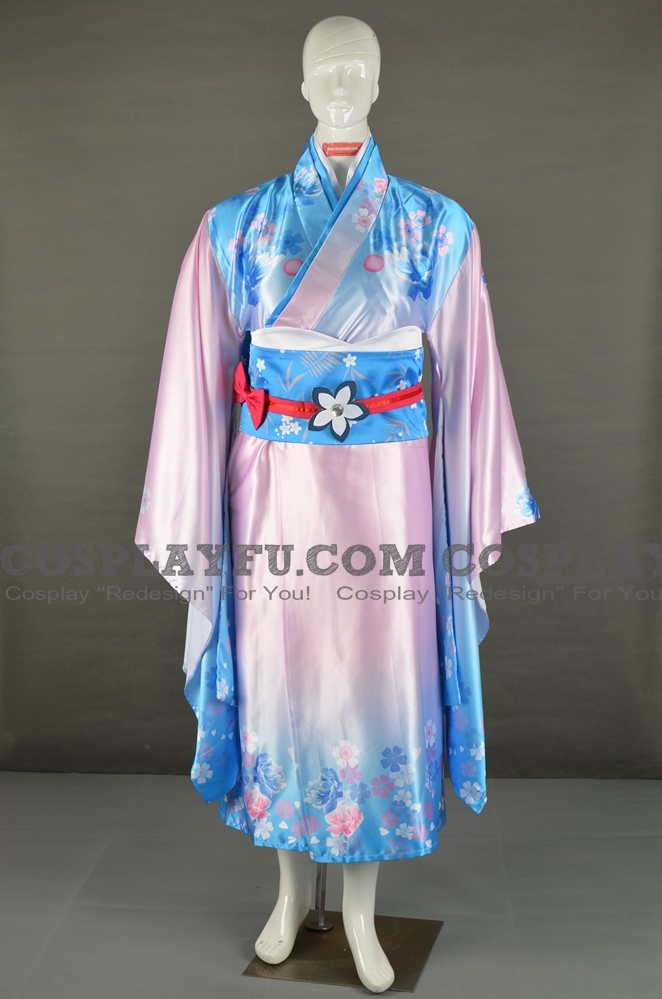 Saber Cosplay Costume (Kimono) from Fate Stay Night