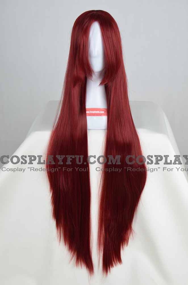 Red Wig (Long,Straight,KiErza)