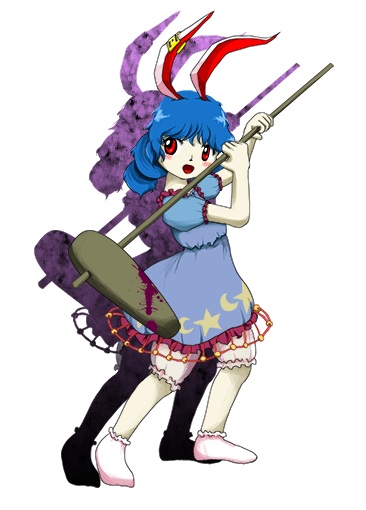 Seiran Cosplay Costume (Legacy of Lunatic Kingdom) from Touhou Project