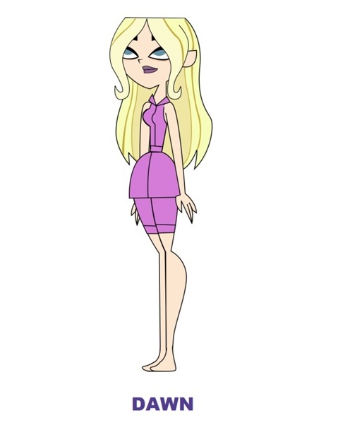 Dawn Cosplay Costume from Total Drama