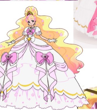 Cure Cosplay Costume from Go! Princess PreCure