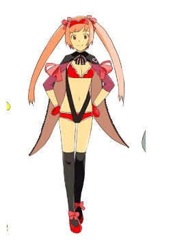 Strawberry Cosplay Costume from No More Heroes