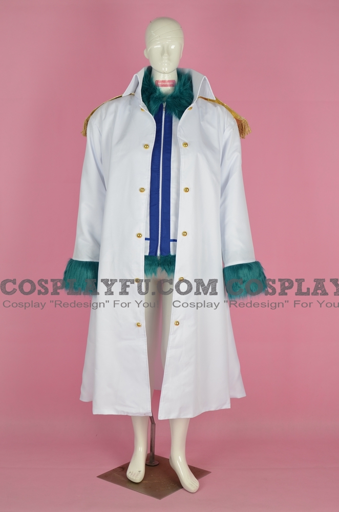 One Piece Smoker Costume (Top and Coat)
