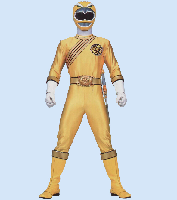 Custom GaoYellow Cosplay Costume from Hyakujuu Sentai Gaoranger ...