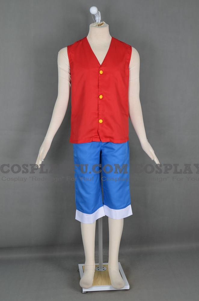 Luffy Cosplay Costume (10-027) from One Piece