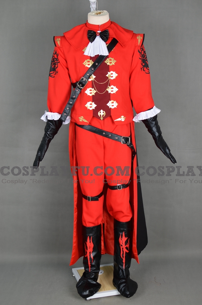 Red Mage Cosplay Costume (Deluxe) from Final Fantasy XIV