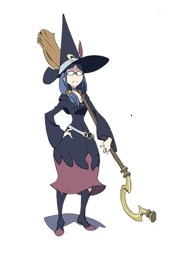 Ursula Cosplay Costume from Little Witch Academia
