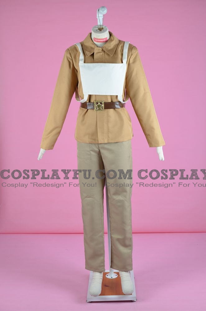 Nikolai Cosplay Costume from Call of Duty: World at War