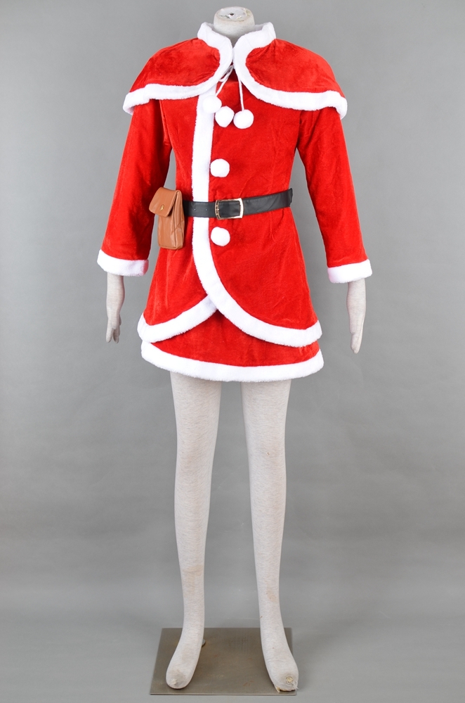 Santa Company Bell Crystal Costume