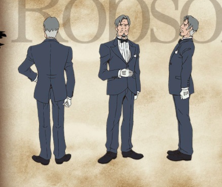 Robson Cosplay Costume from Lupin III 2015 Specials