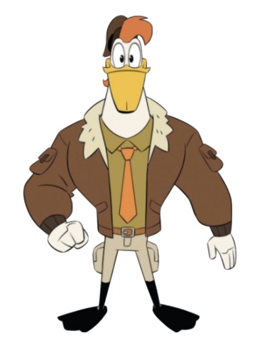 Launchpad Cosplay Costume from DuckTales