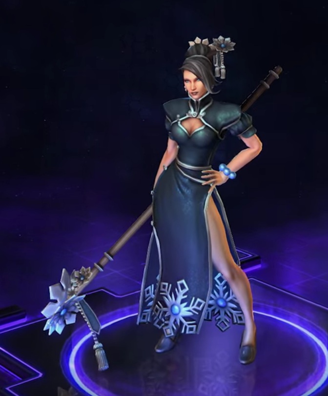 Lunar Jaina Cosplay Costume from Heroes of the Storm